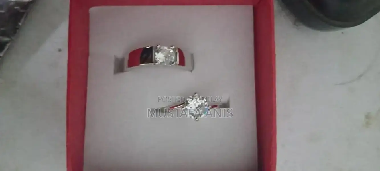 Couple Ring in Gold and Silver Plated Finishes