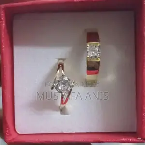 Couple Ring in Gold and Silver Plated Finishes