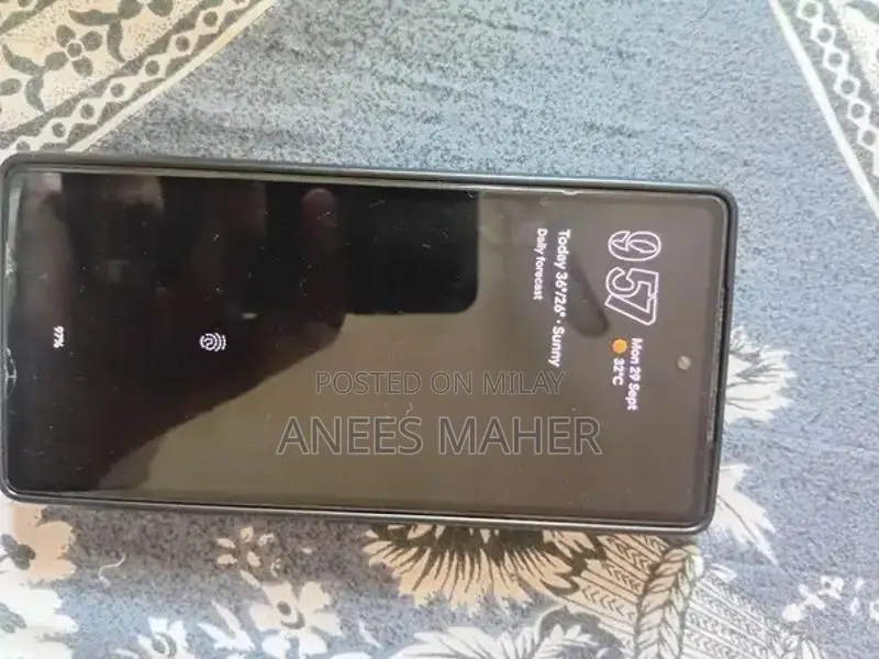 Google Pixel 7a Smartphone with Slight Camera Issue