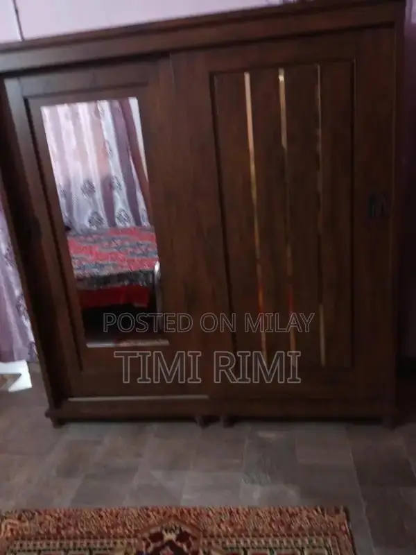 Wooden Wardrobe and Dressing Set for Sale