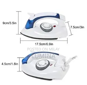 Portable Foldable Steam Iron - Compact Ceramic Design