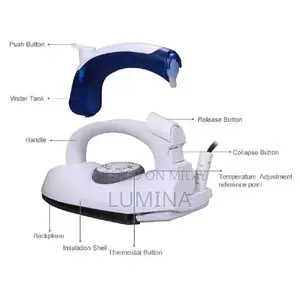 Portable Foldable Steam Iron - Compact Ceramic Design
