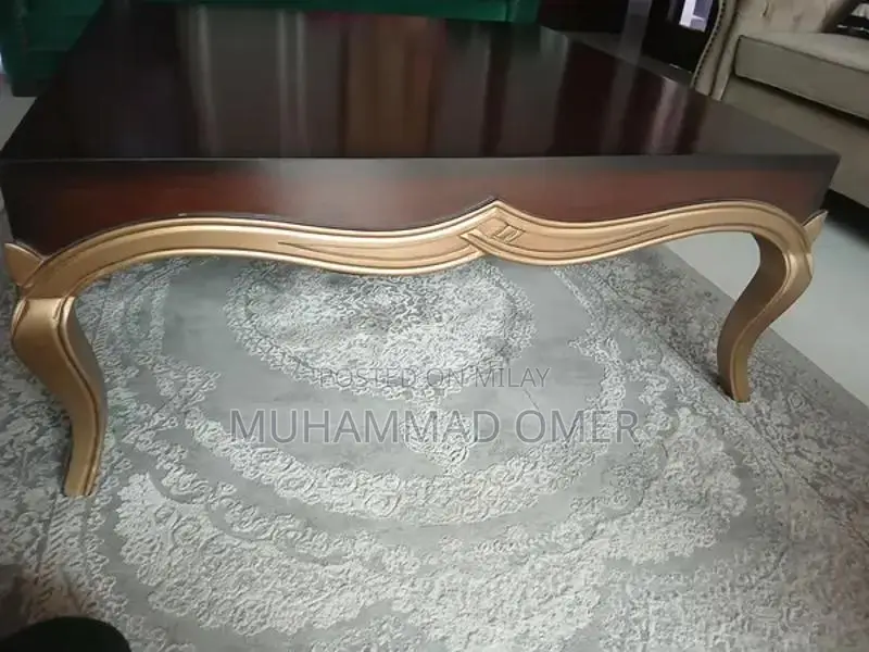 Square Wooden Table - Compact 3.5 Feet Width Furniture