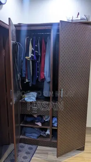 Spacious Laminate Wood 4-Drawer Wardrobe Storage Solution