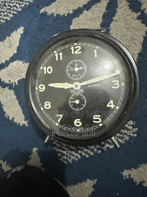 Vintage German Mechanical Desk Clock - Classic Timepiece