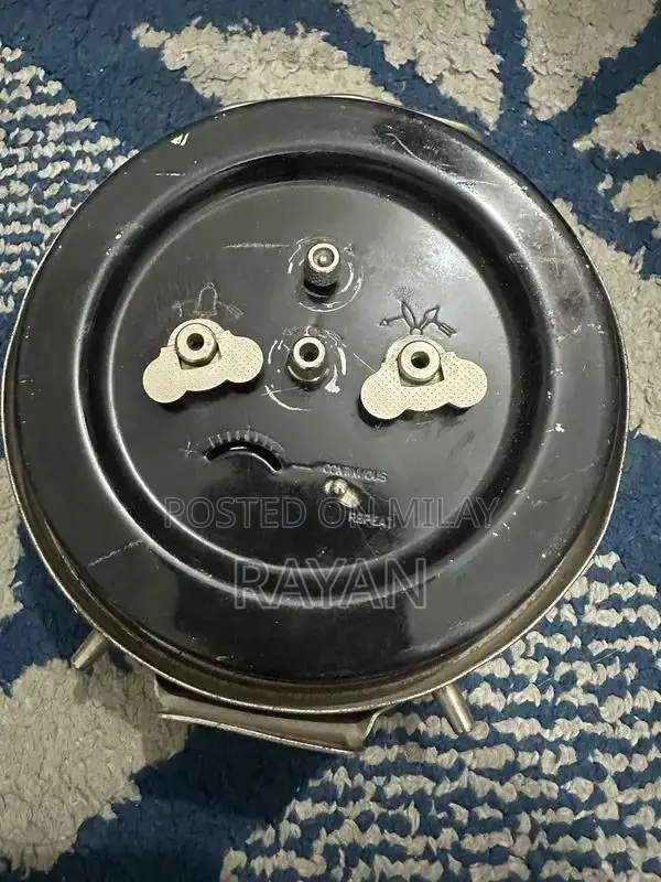 Vintage German Mechanical Desk Clock - Classic Timepiece