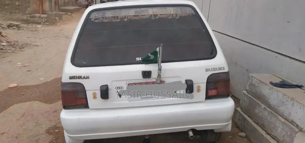 Used Mehran Sedan - Perfect Engine and Clean Body