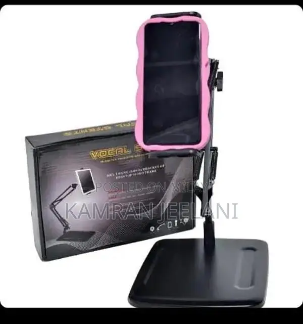 Universal Mobile Tablet Stand - Portable Mounting Solution