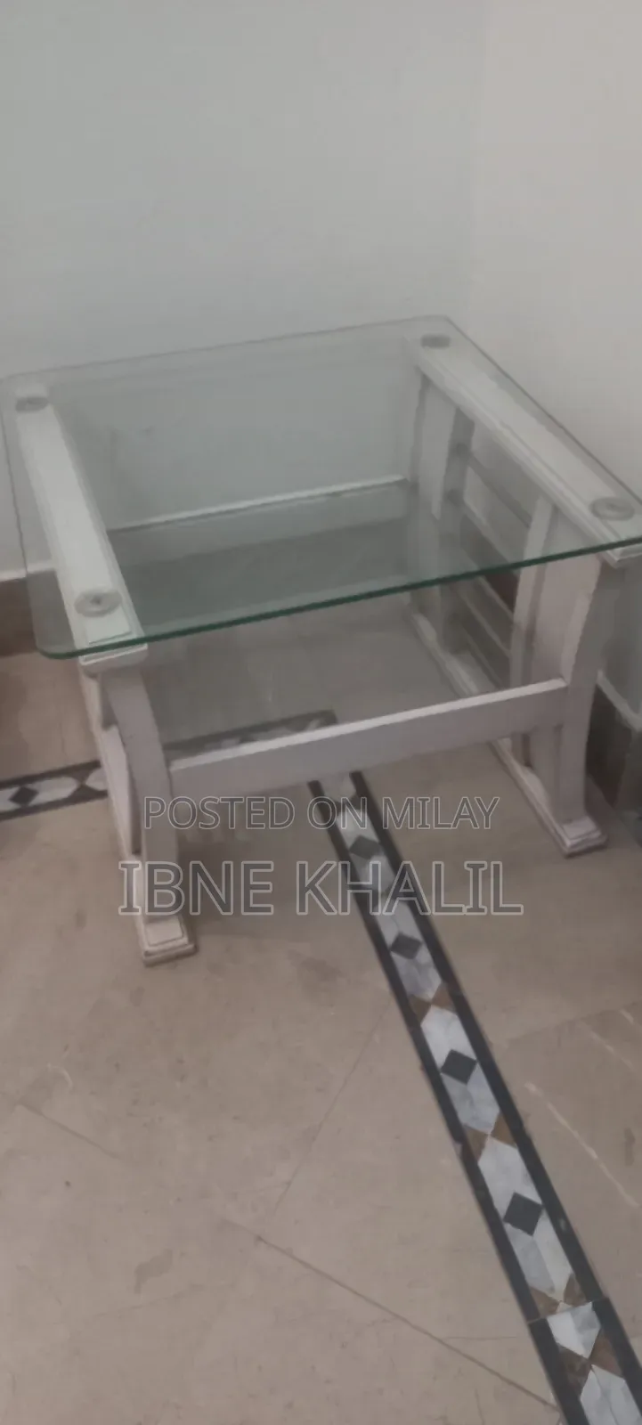 Wood Glass Table Center Table for Sale