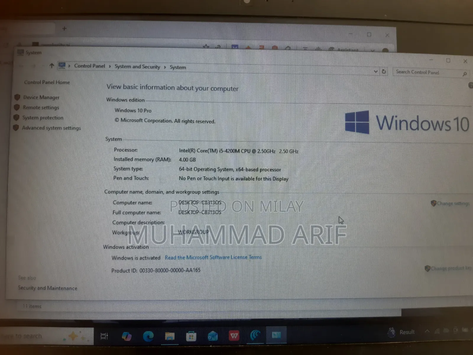Laptop Dell Latitude E6440 4GB Intel Core I5 HDD 500GB