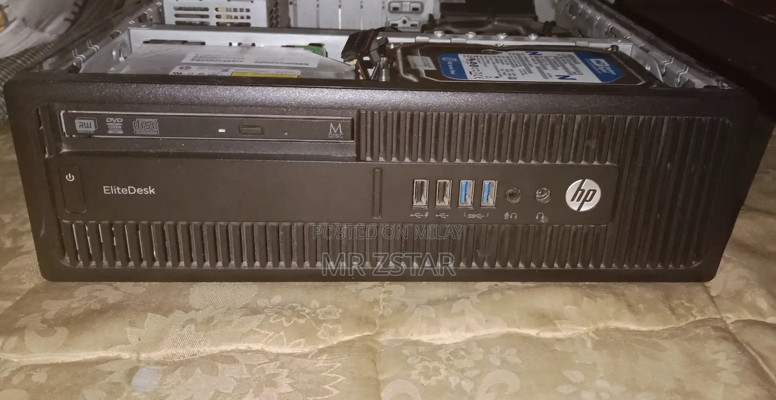 Desktop Computer HP EliteDesk 705 G3 16GB AMD A8 HDD+SSD 320GB