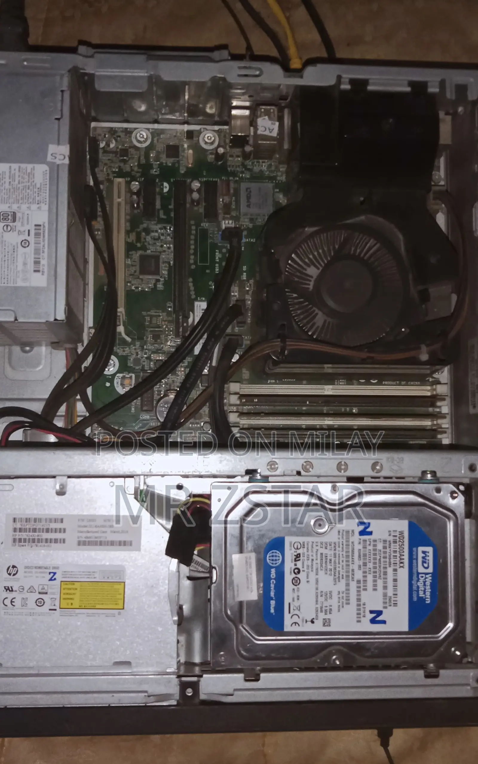 Desktop Computer HP EliteDesk 705 G3 16GB AMD A8 HDD+SSD 320GB