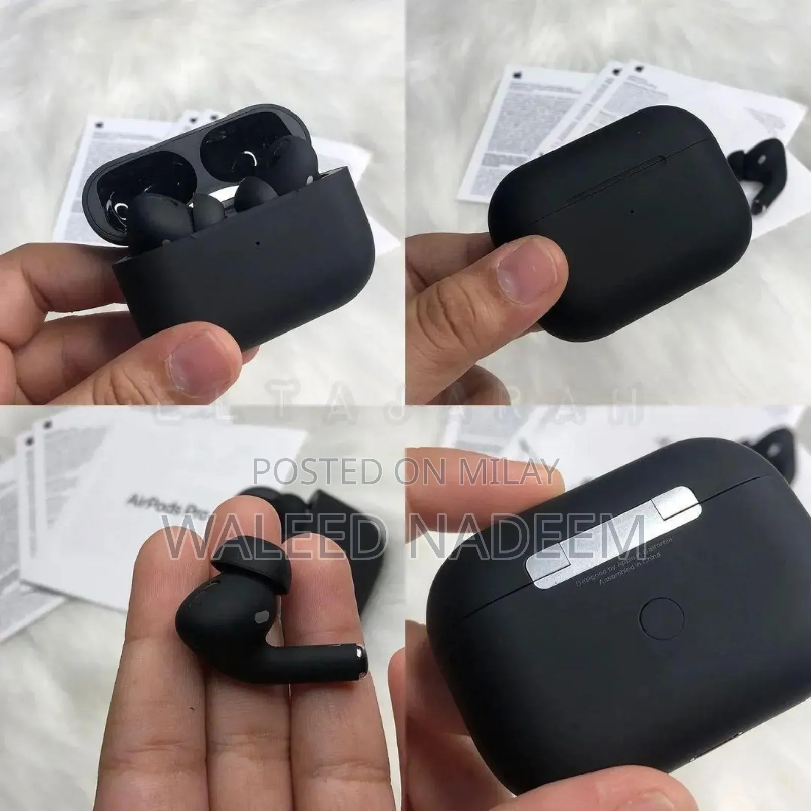 Teqnest Airpods Pro2–Noise Cancelling, iPhone Android Compatible