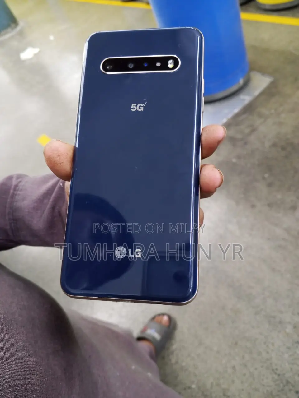 LG V60 ThinQ 5G 128 GB Blue