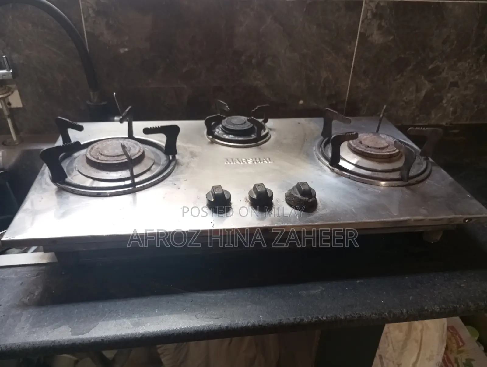 Marshal Gas Stove 3 Burner