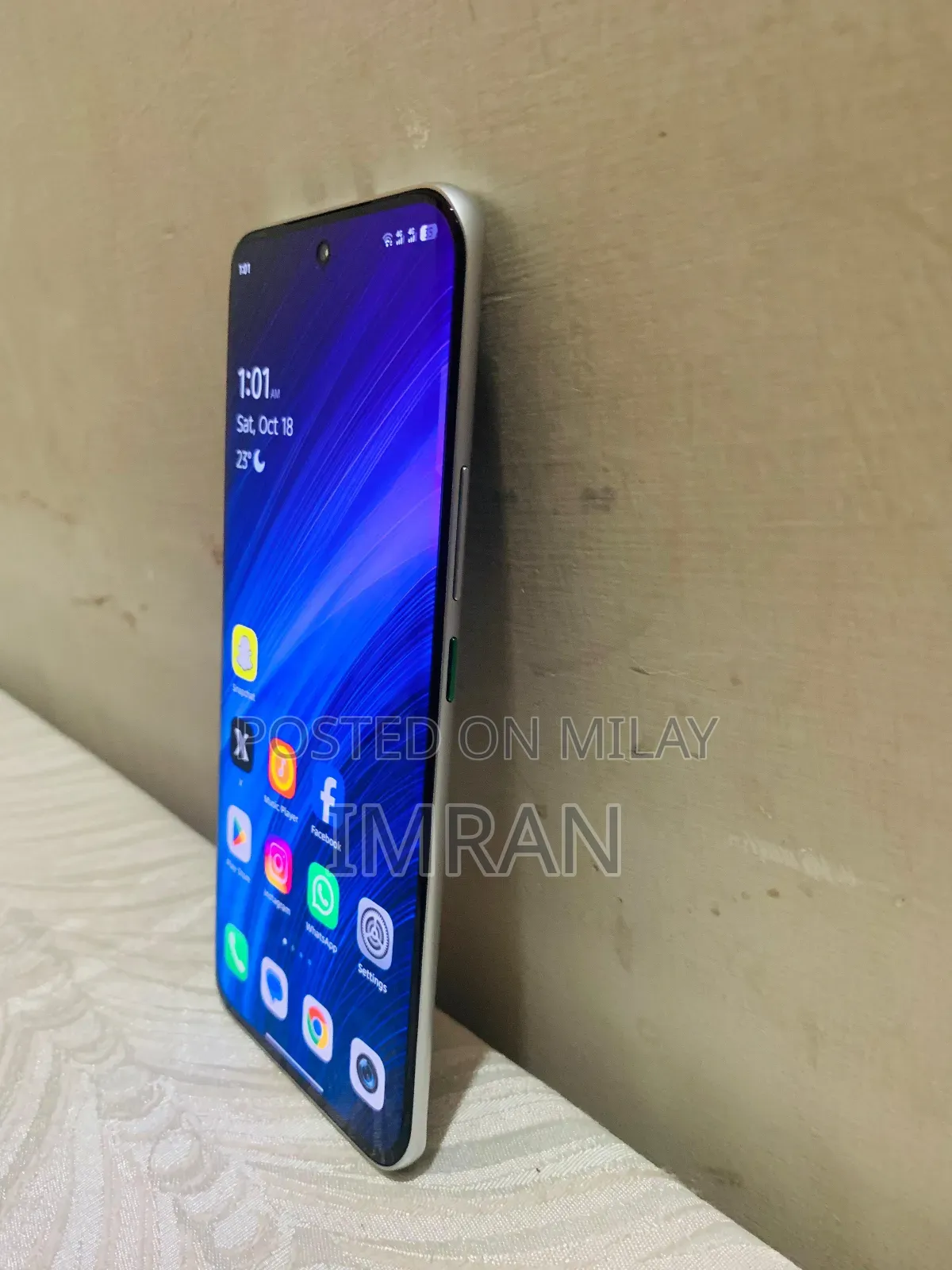 New Infinix Hot 60 Pro+ 128 GB Silver