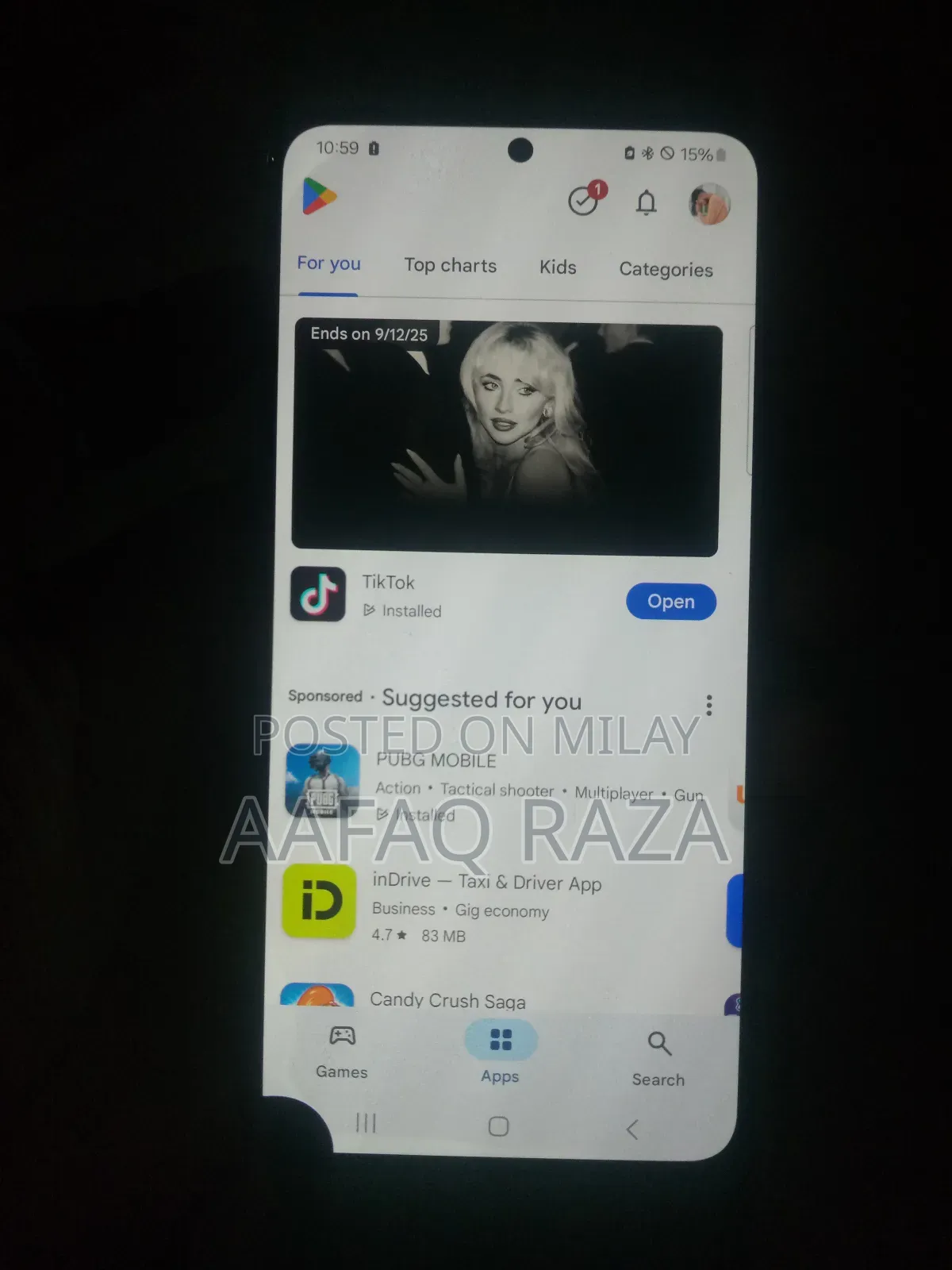 New Samsung Galaxy S22 5G 256 GB Black