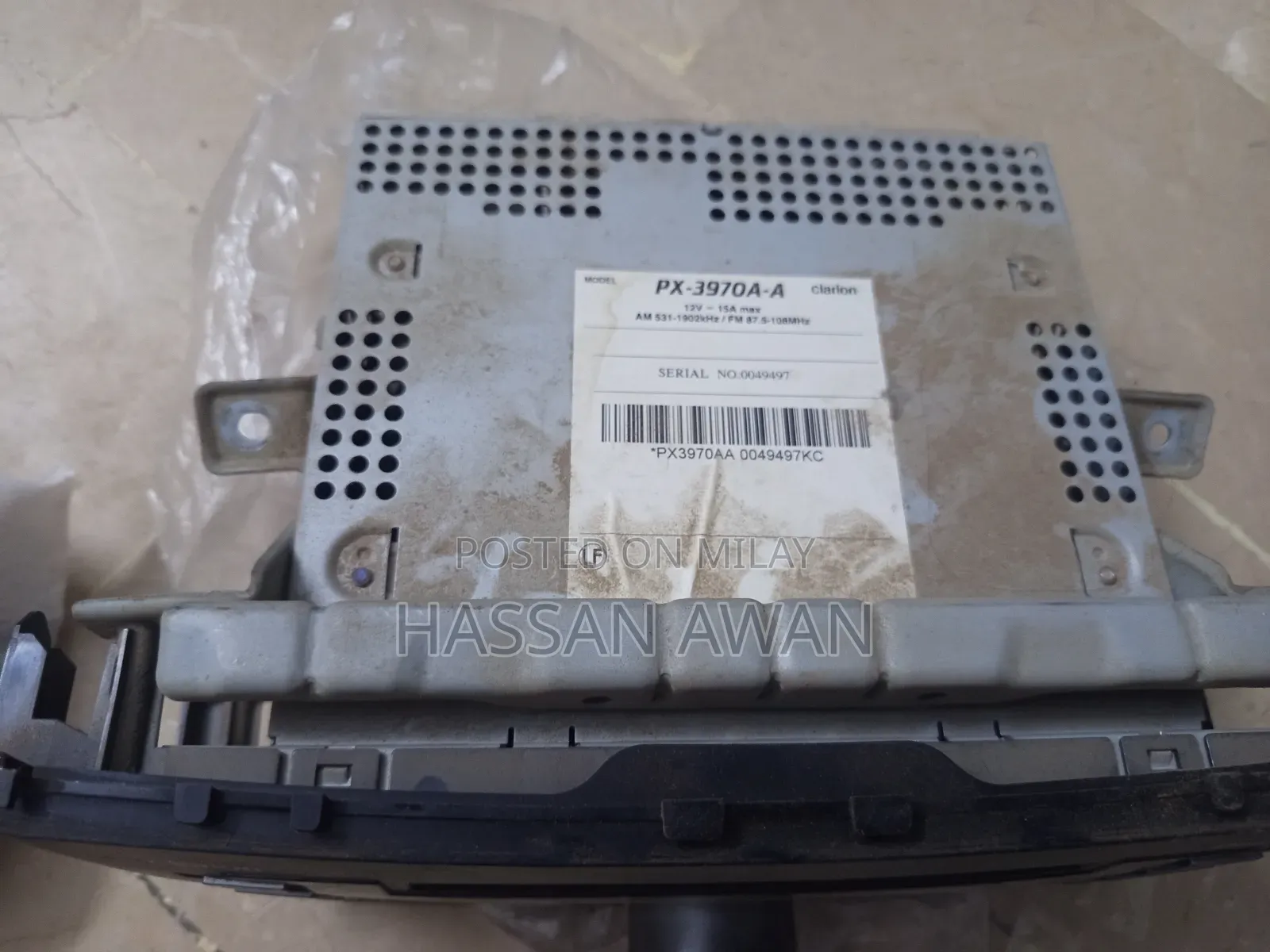 Suzuki Cultus 2017 to 2025 Original Audio Tape