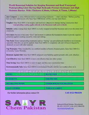 Construction and Waterproofing