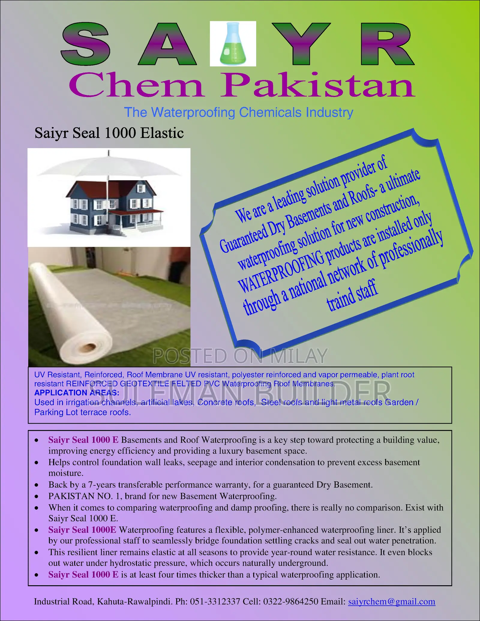 Construction and Waterproofing