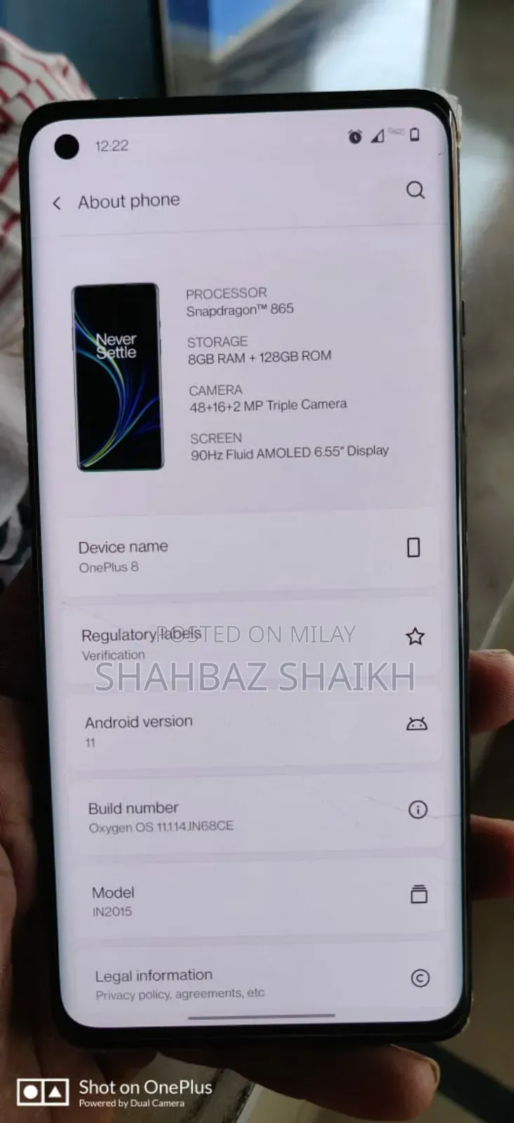 OnePlus 8 128 GB Black