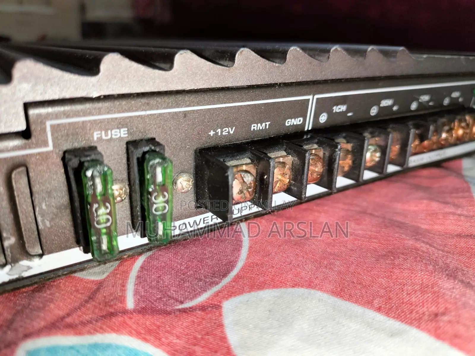 DHD NTX-2009 Made in Korea 4 Channel Car Amplifier 2 Woofer Supported