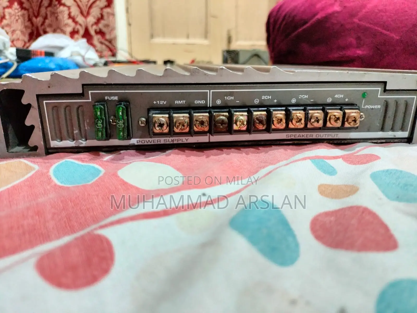 DHD NTX-2009 Made in Korea 4 Channel Car Amplifier 2 Woofer Supported