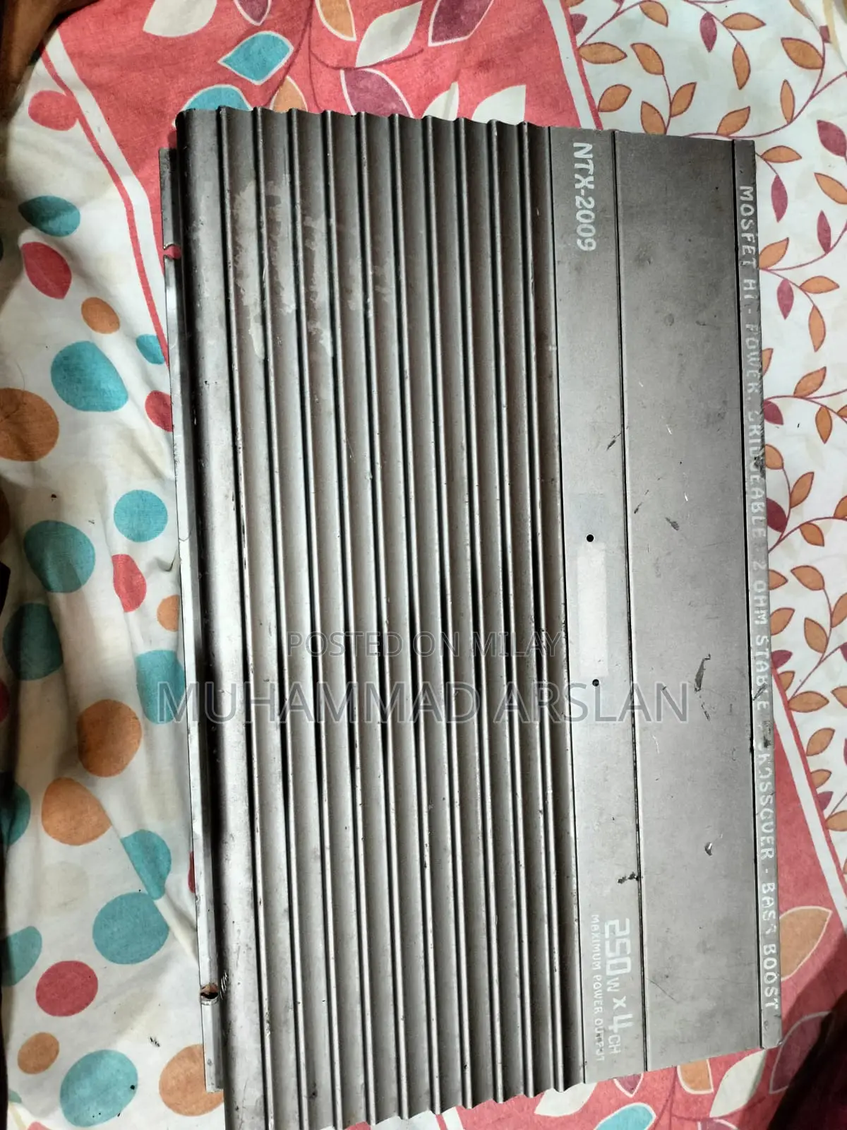 DHD NTX-2009 Made in Korea 4 Channel Car Amplifier 2 Woofer Supported