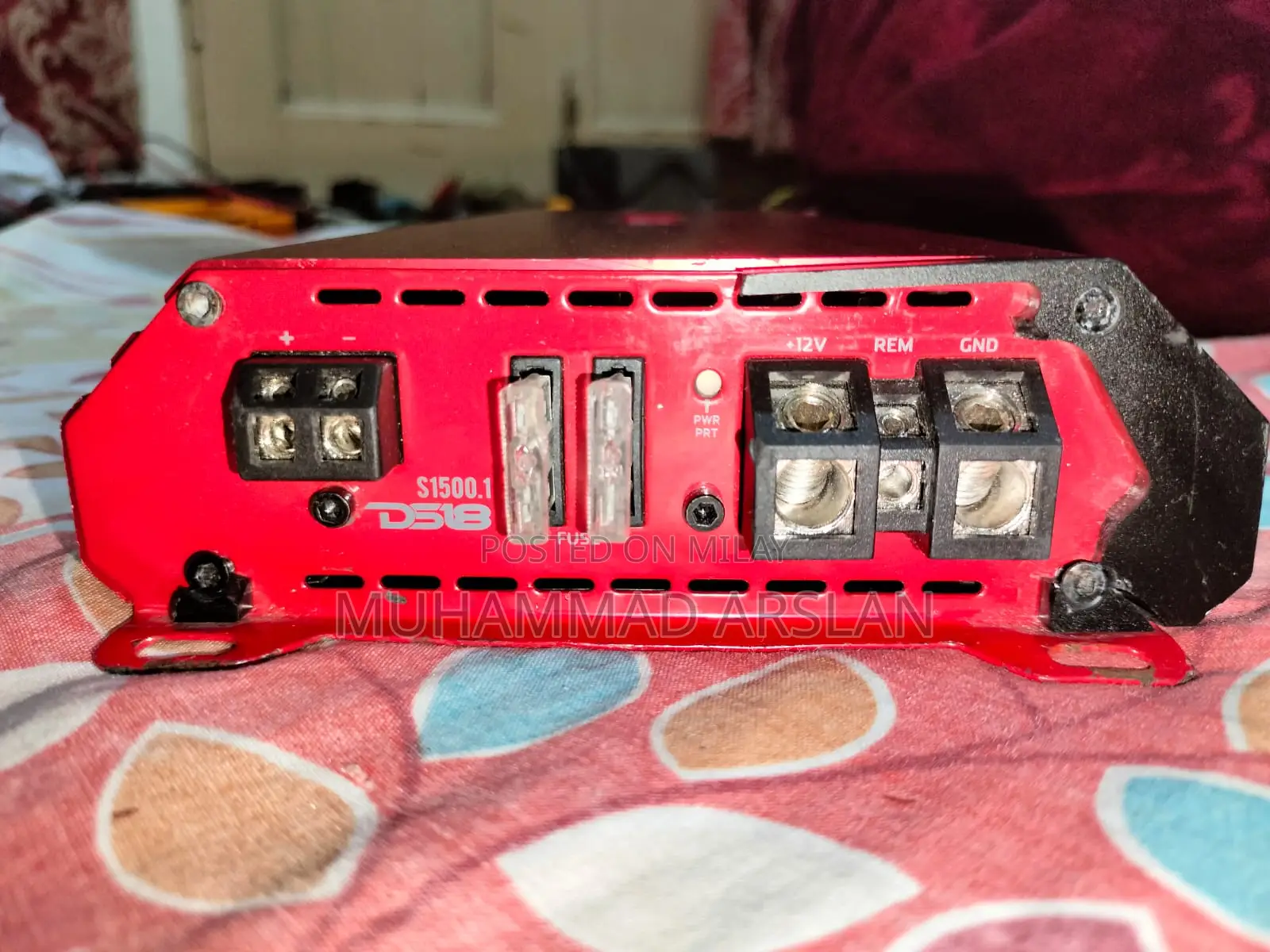 Ds18 S1500.1 Made in Usa Mono Block Car Amplifier