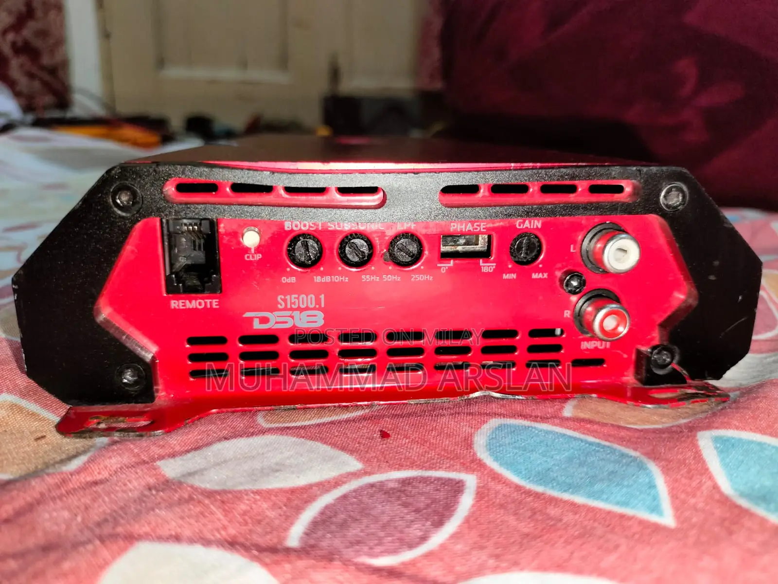 Ds18 S1500.1 Made in Usa Mono Block Car Amplifier