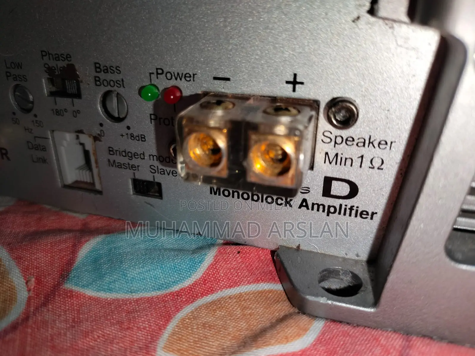 Cerwin Vega Exl-1200dmono Block Car Amplifier Made in Usa 1 Ohm Stable