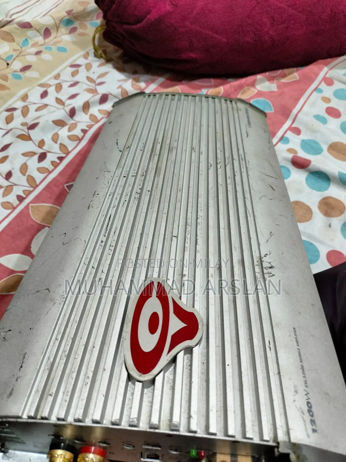 Cerwin Vega Exl-1200dmono Block Car Amplifier Made in Usa 1 Ohm Stable