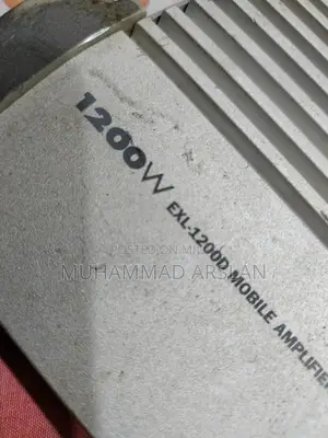 Cerwin Vega Exl-1200dmono Block Car Amplifier Made in Usa 1 Ohm Stable