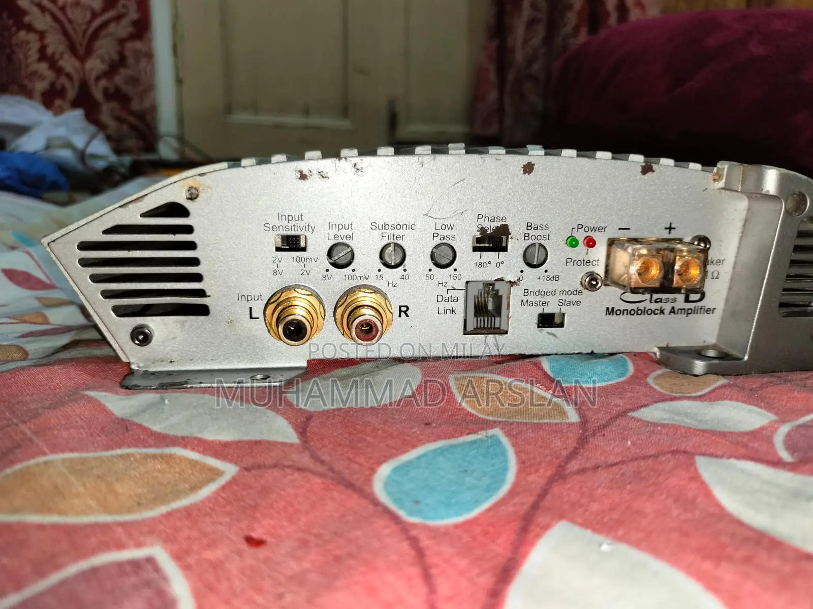 Cerwin Vega Exl-1200dmono Block Car Amplifier Made in Usa 1 Ohm Stable