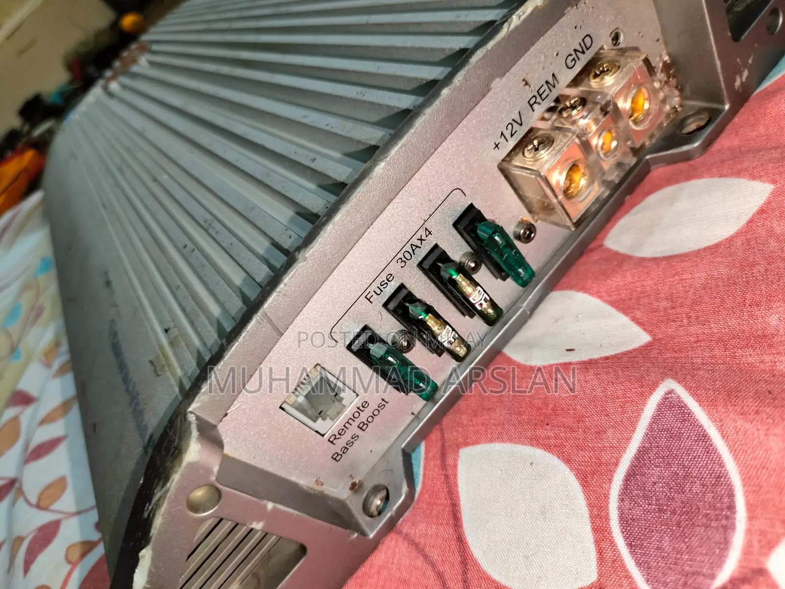 Cerwin Vega Exl-1200dmono Block Car Amplifier Made in Usa 1 Ohm Stable