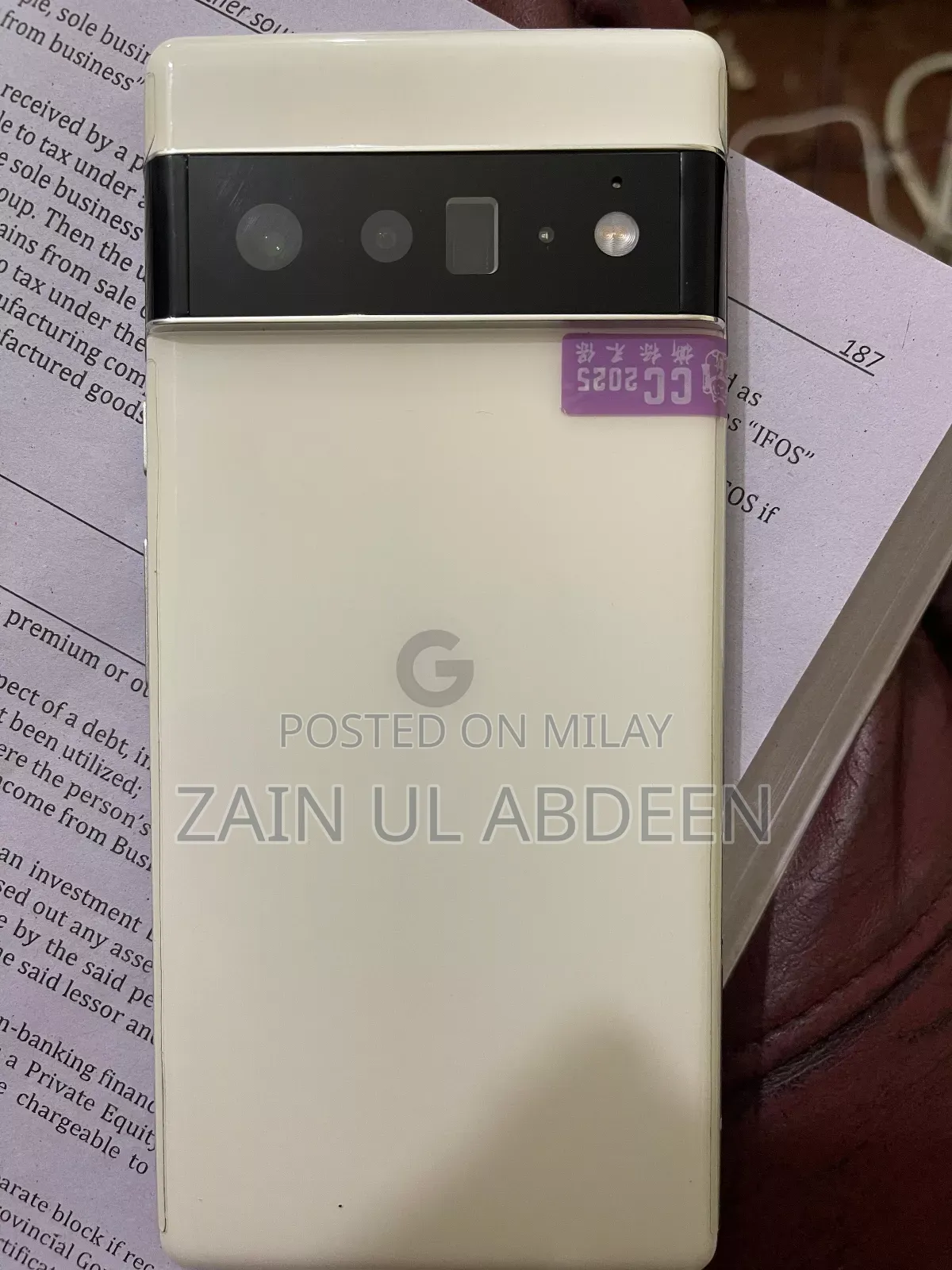 New Google Pixel 6 Pro 128 GB White