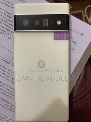 New Google Pixel 6 Pro 128 GB White