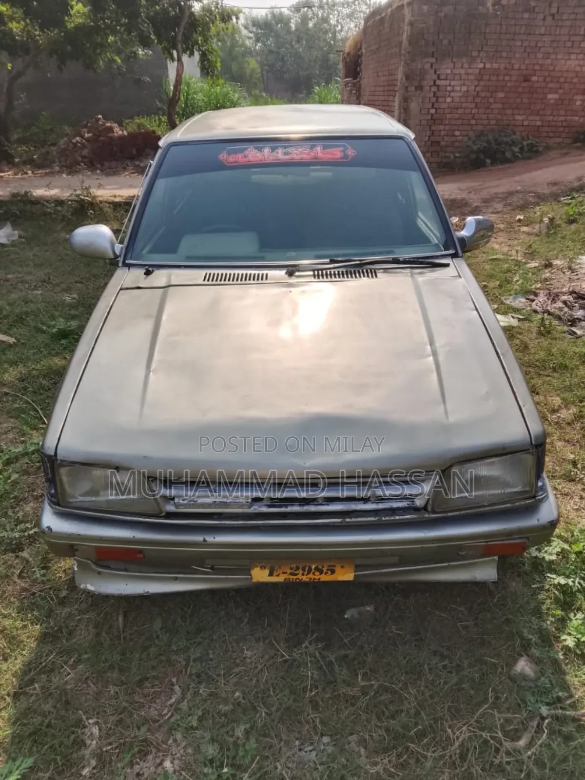 Daihatsu Charade 1984 Gold