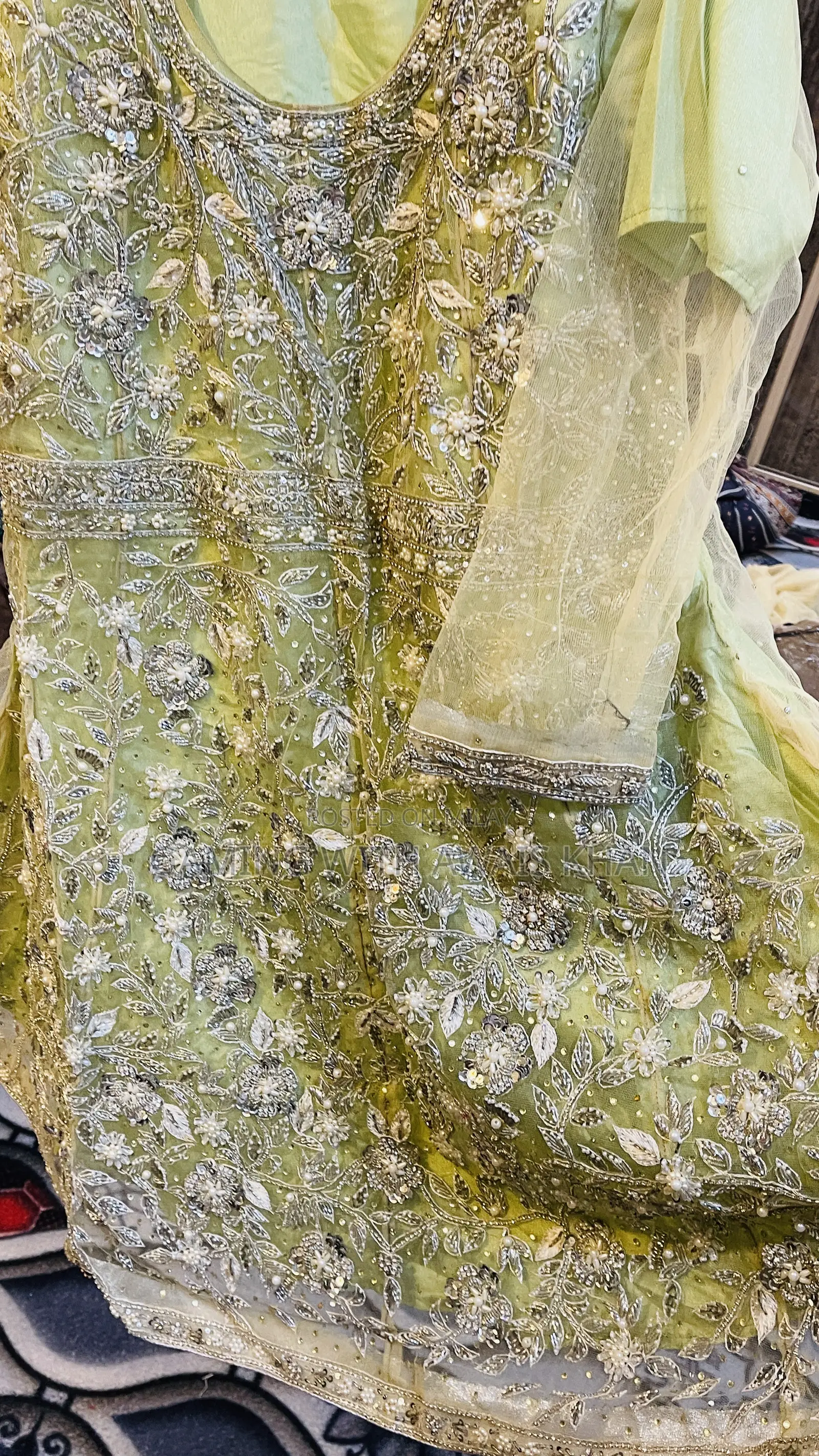 Preloverd Dress One Time Use Hand Made Work