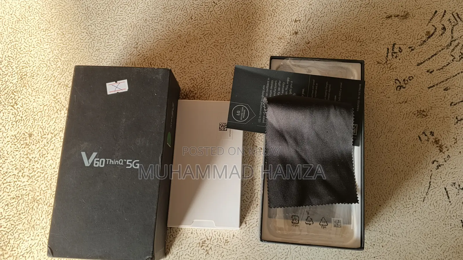 New LG V60 ThinQ 5G 128 GB Blue
