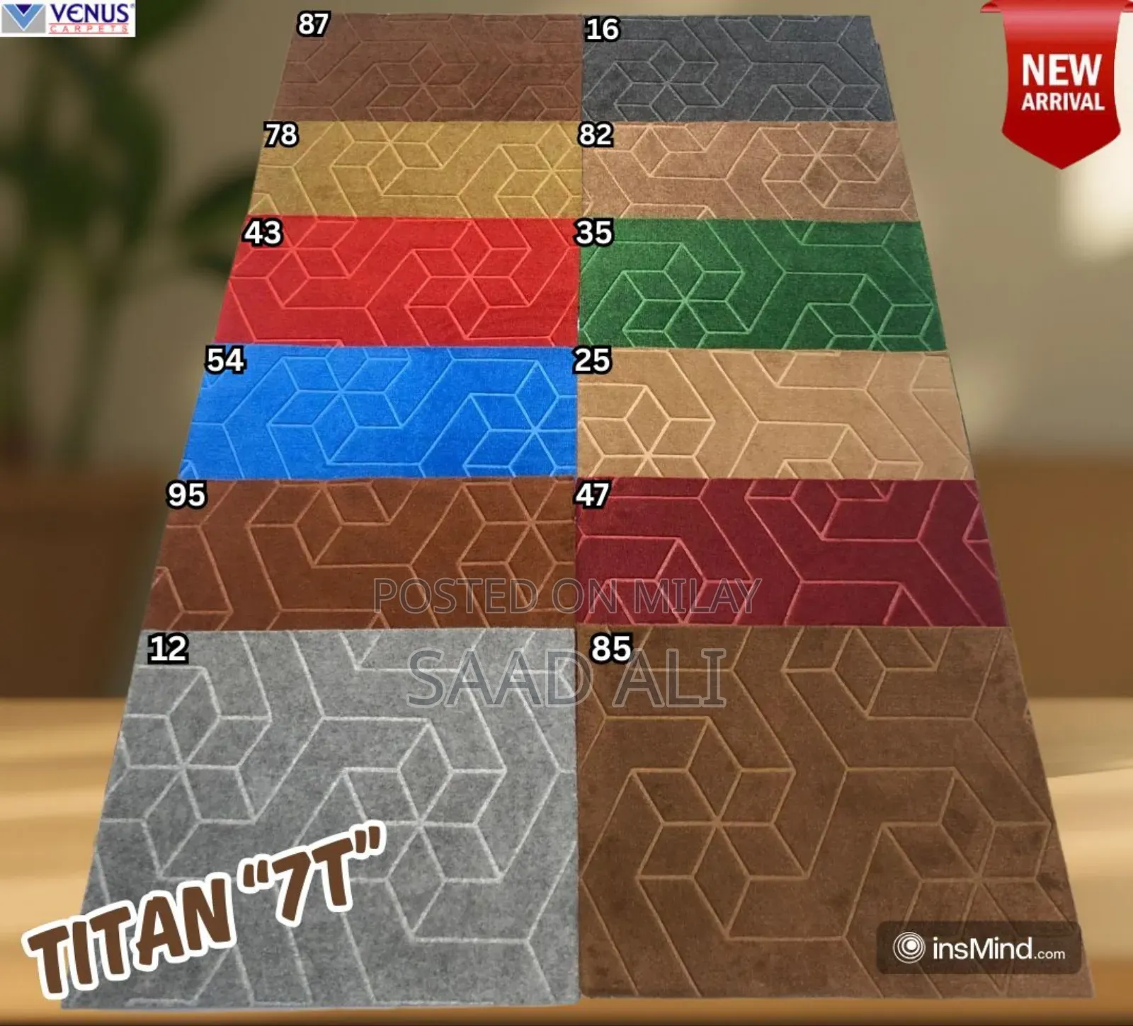 Wall to Wall Carpets Cheap Price 5000