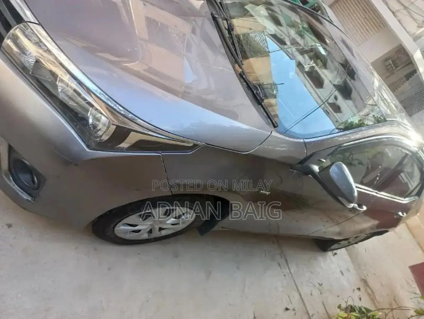 Toyota Corolla LE Eco 4dr Sedan (1.8L 4cyl CVT) 2015 Gray