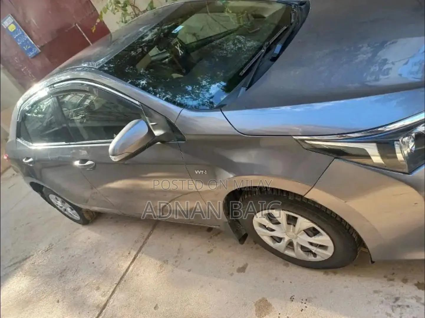 Toyota Corolla LE Eco 4dr Sedan (1.8L 4cyl CVT) 2015 Gray