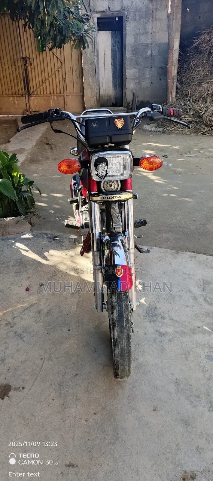 Honda CG110 2017 Red