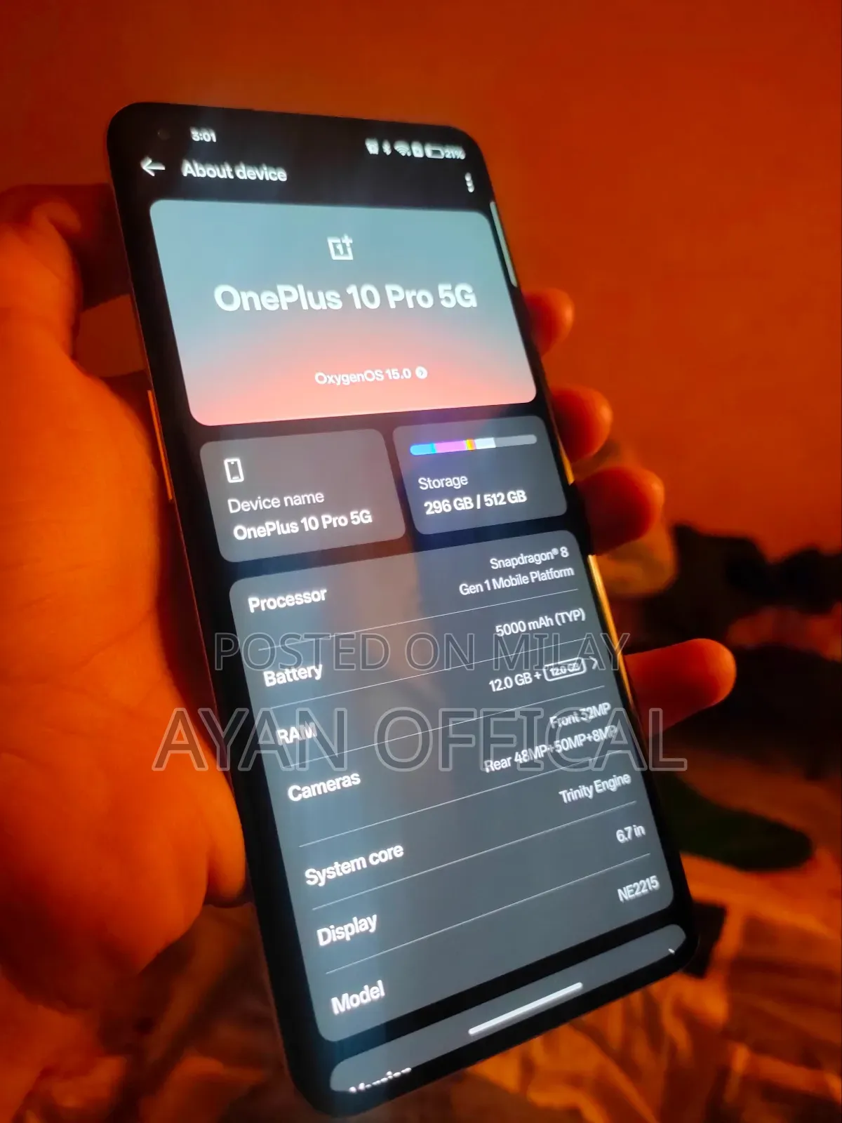 OnePlus 10 Pro 512 GB White