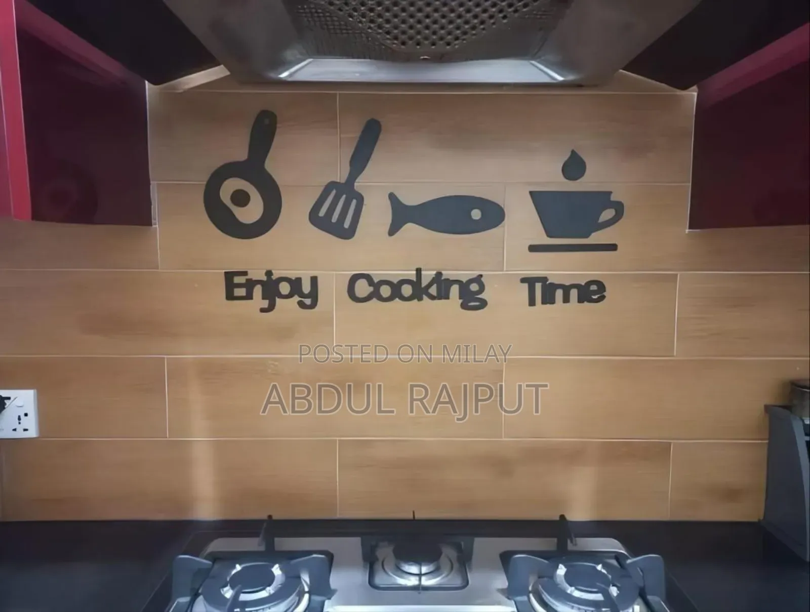 Kitchen Wooden Wall Art