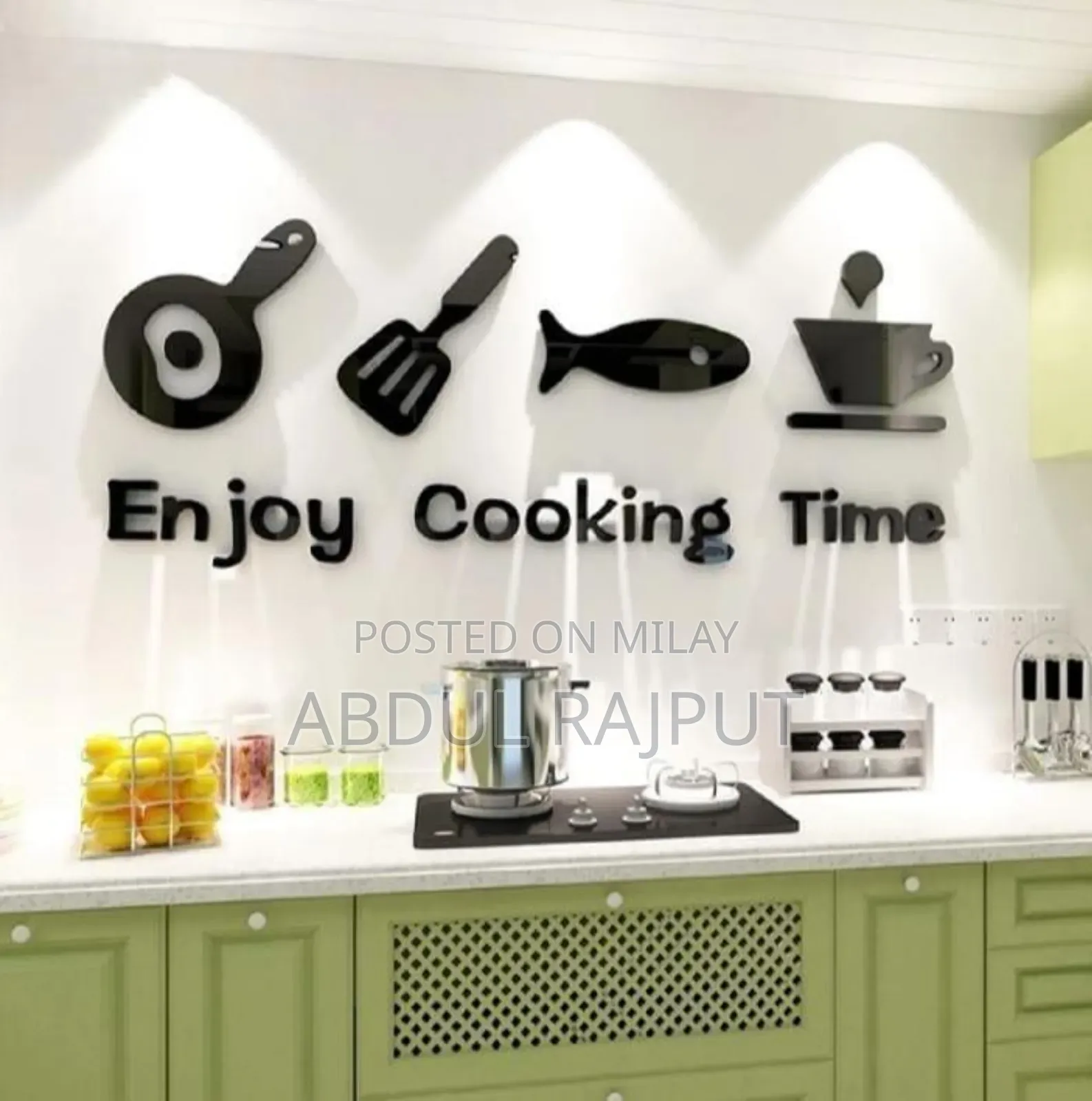 Kitchen Wooden Wall Art