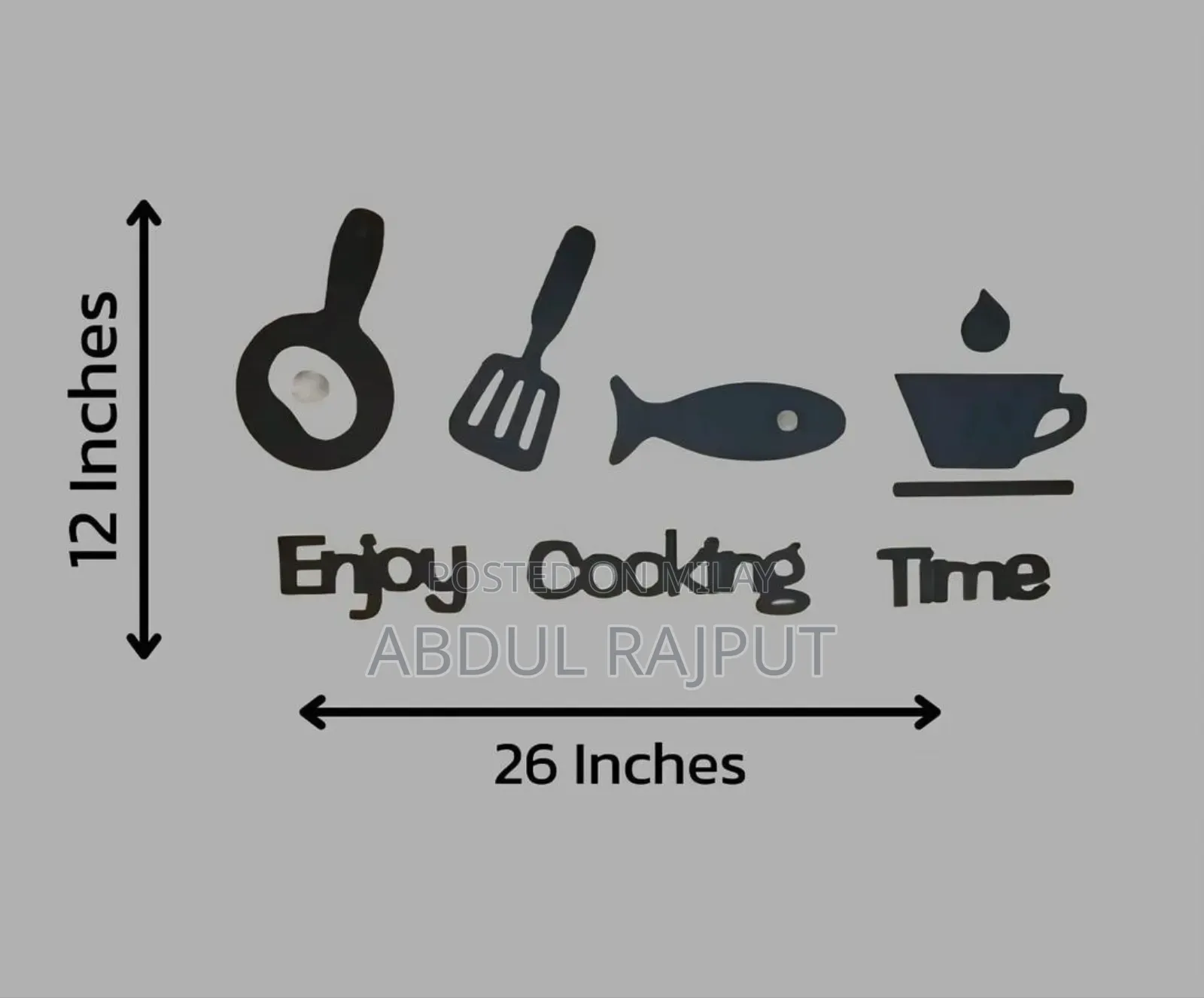 Kitchen Wooden Wall Art