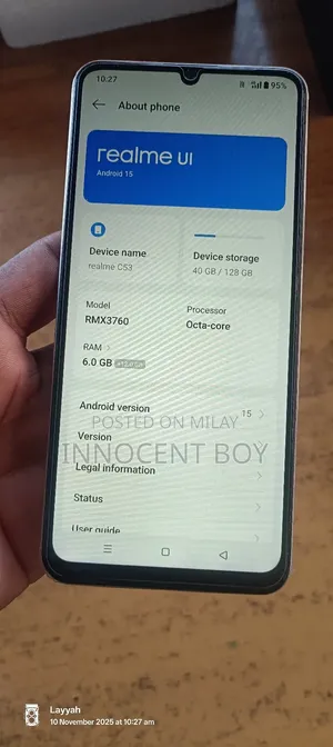 Photo - New Realme C53 128 GB Silver