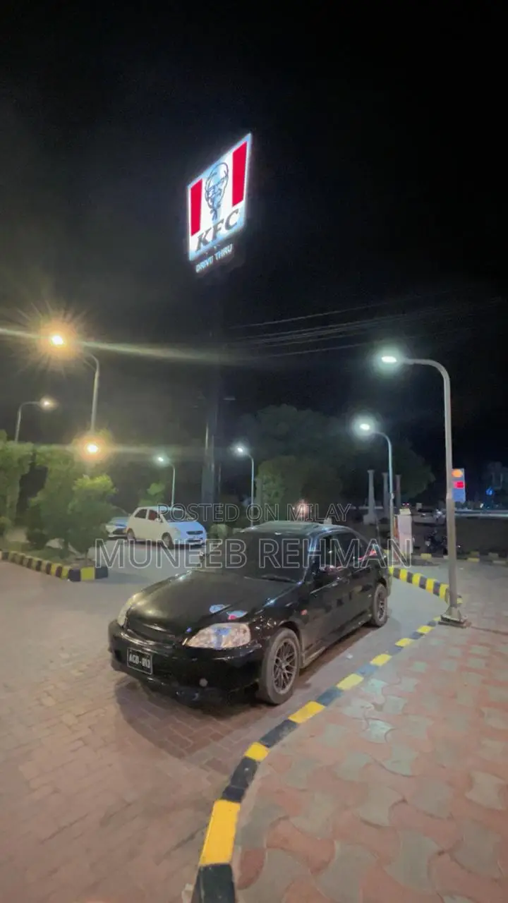 Honda Civic DX 4dr Sedan (1.6L 4cyl 5M) 2000 Black